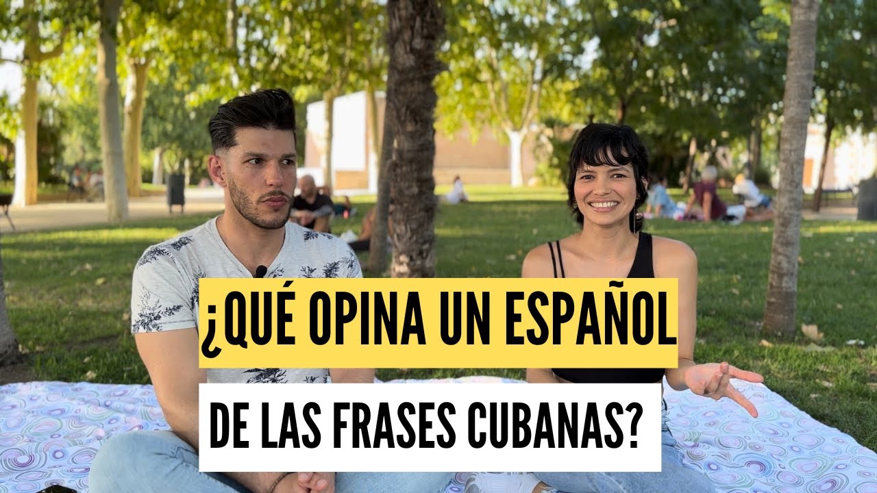Español reacciona a frases cubanas. 🤔¿Cuánto nos parecemos?