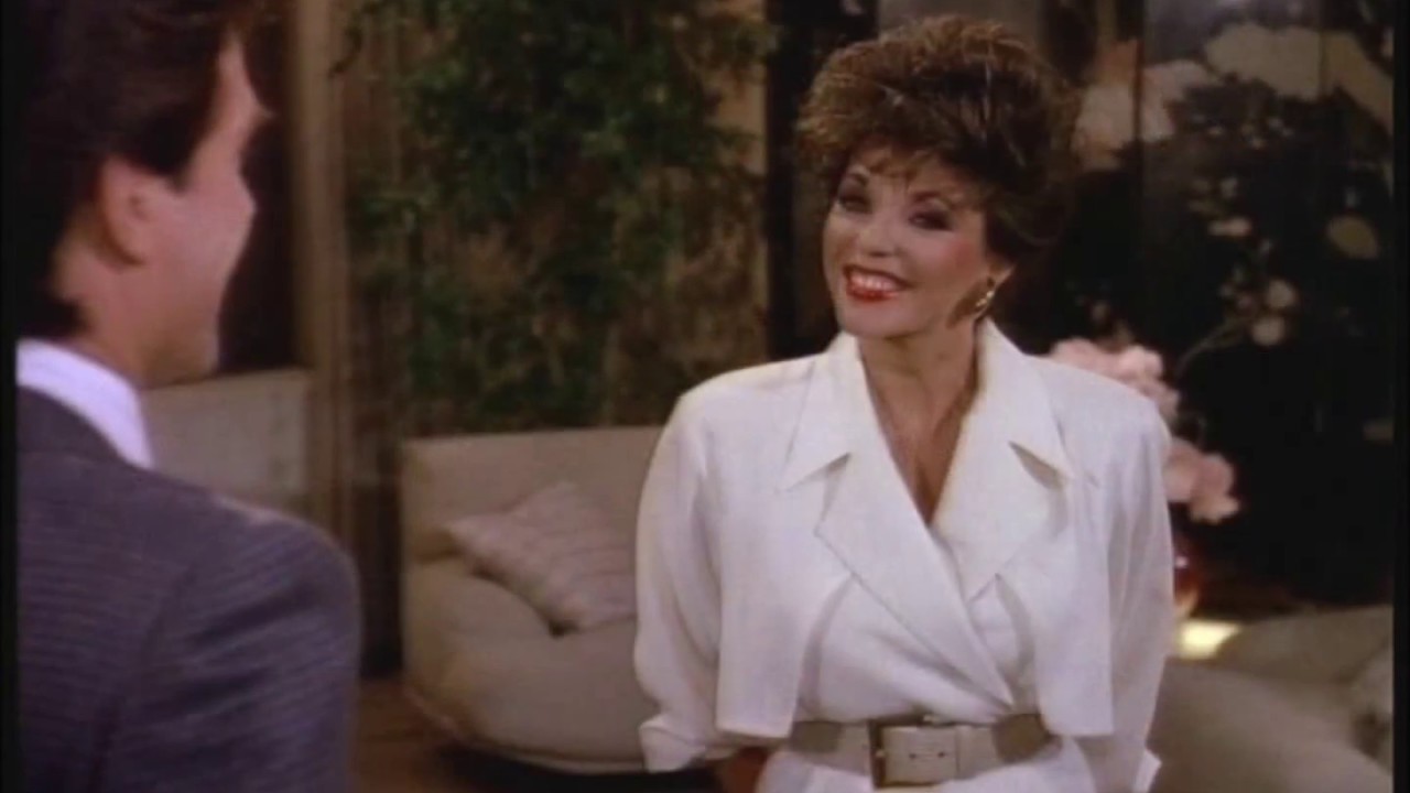 Joan Collins. What did she wear on Dynasty season 8?