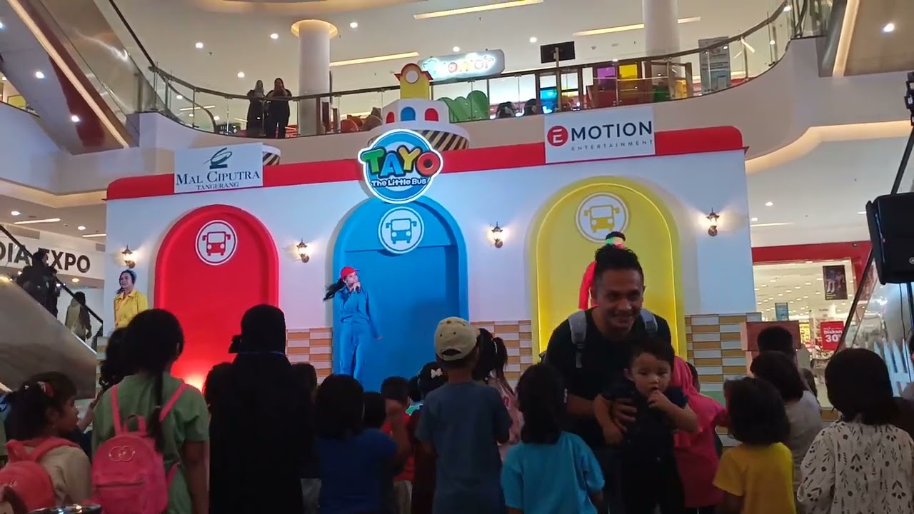 Meet and great Tayo and Friends di Mal Ciputra Tangerang bersama Emotion entertainment