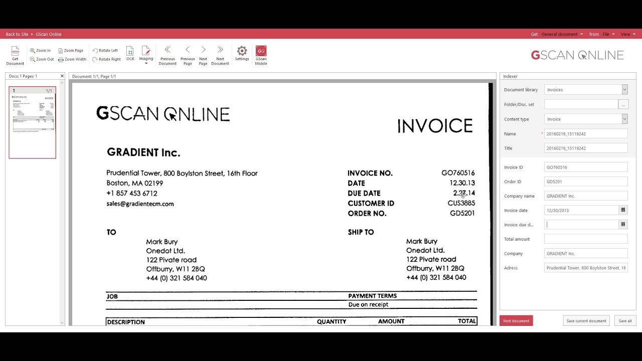 GScan Online - Intro Tutorial to App Usage