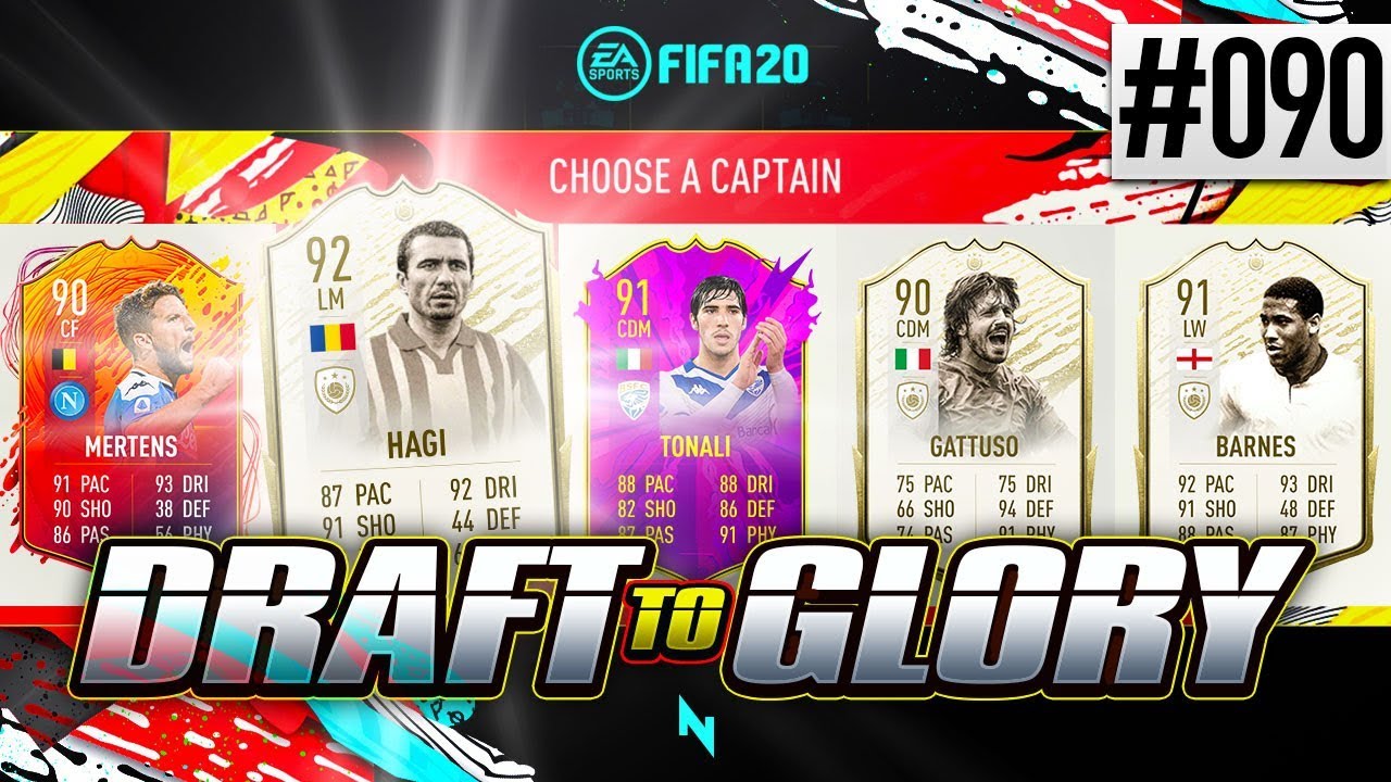 THIS DRAFT IS UNSTOPPABLE!! - FIFA20 - ULTIMATE TEAM DRAFT TO GLORY #90