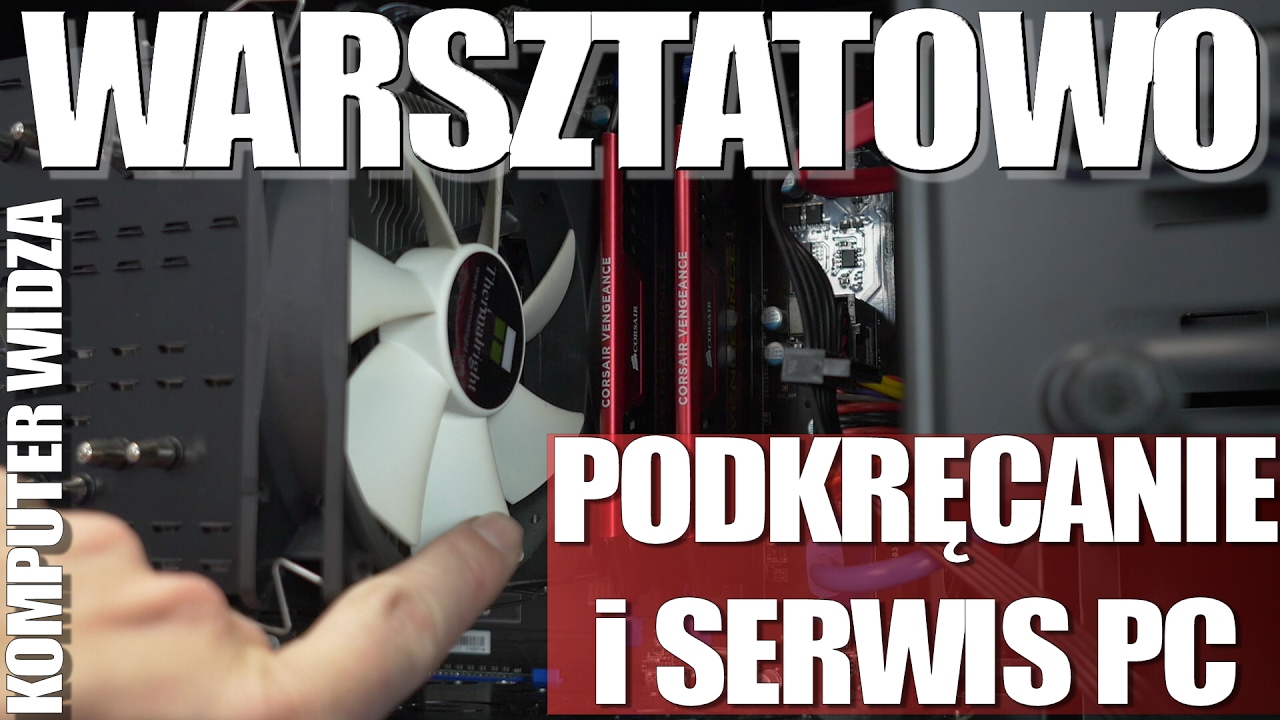 Podkręcanie i5-4690K i kilka napraw, przeróbek w komputerze Kuby - jednego z Widzów - VBT PC