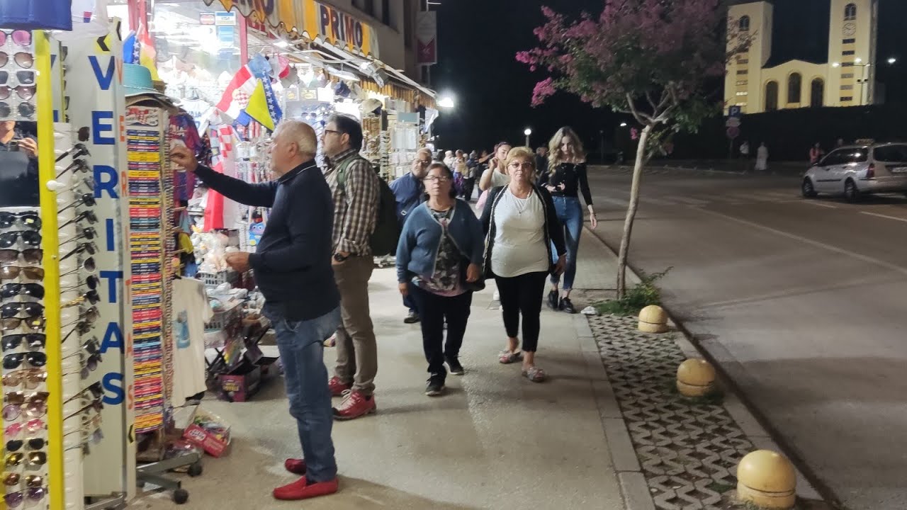 Walking Tour Medjugorje by Night