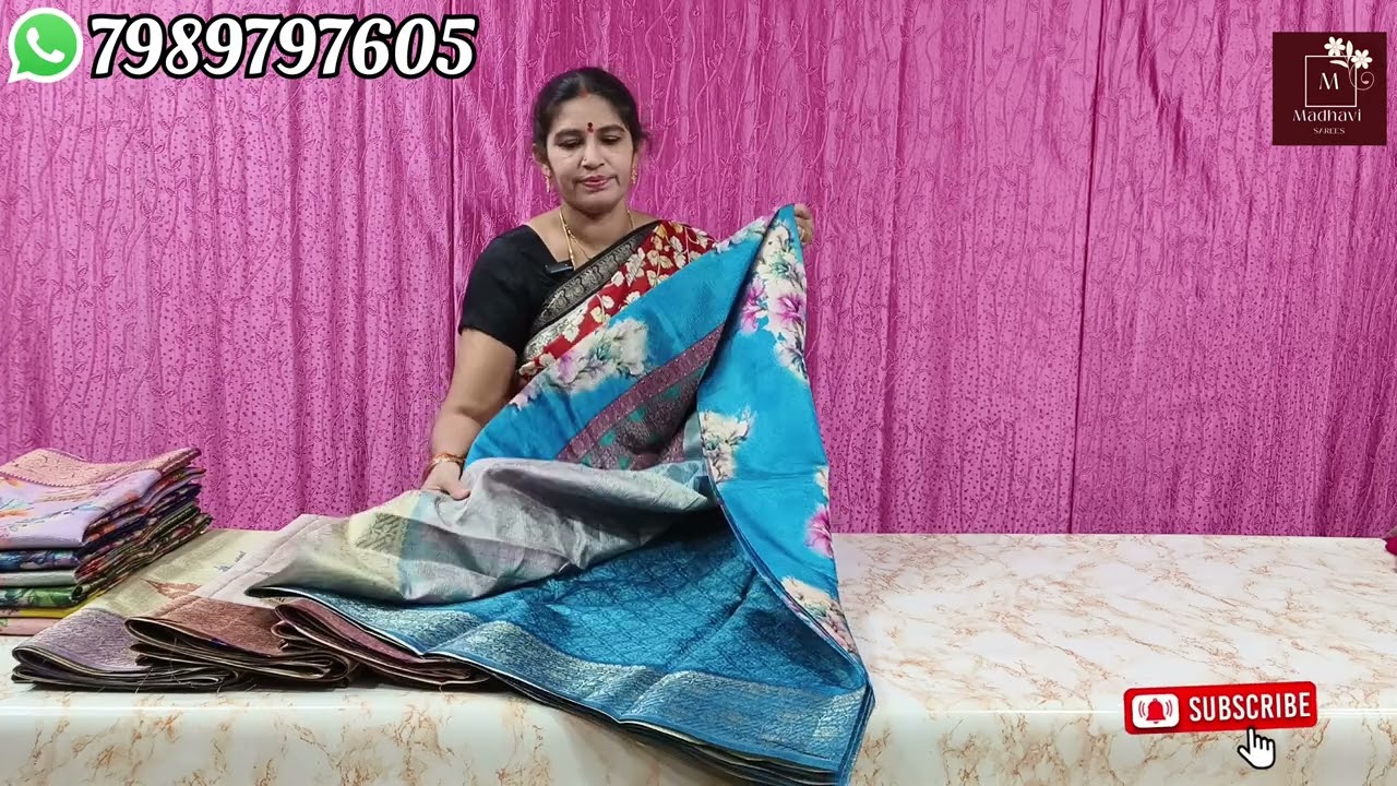 ✨1000below Fancy Tissue Printed Saree|#1000 #fancy #tissue #printed #sarees@Madhavi_saree_selections