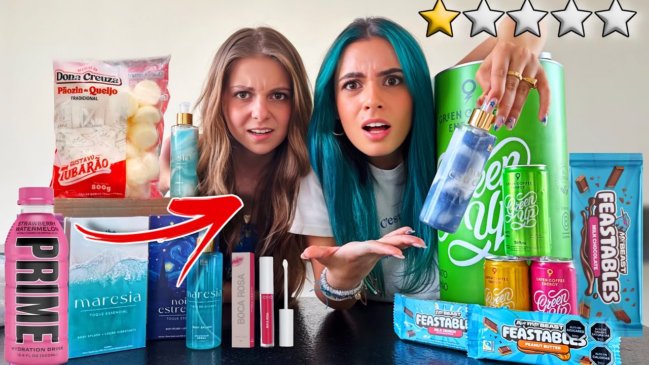 TESTAMOS PRODUTOS DOS INFLUENCIADORES!! QUE DECEPÇÃO…