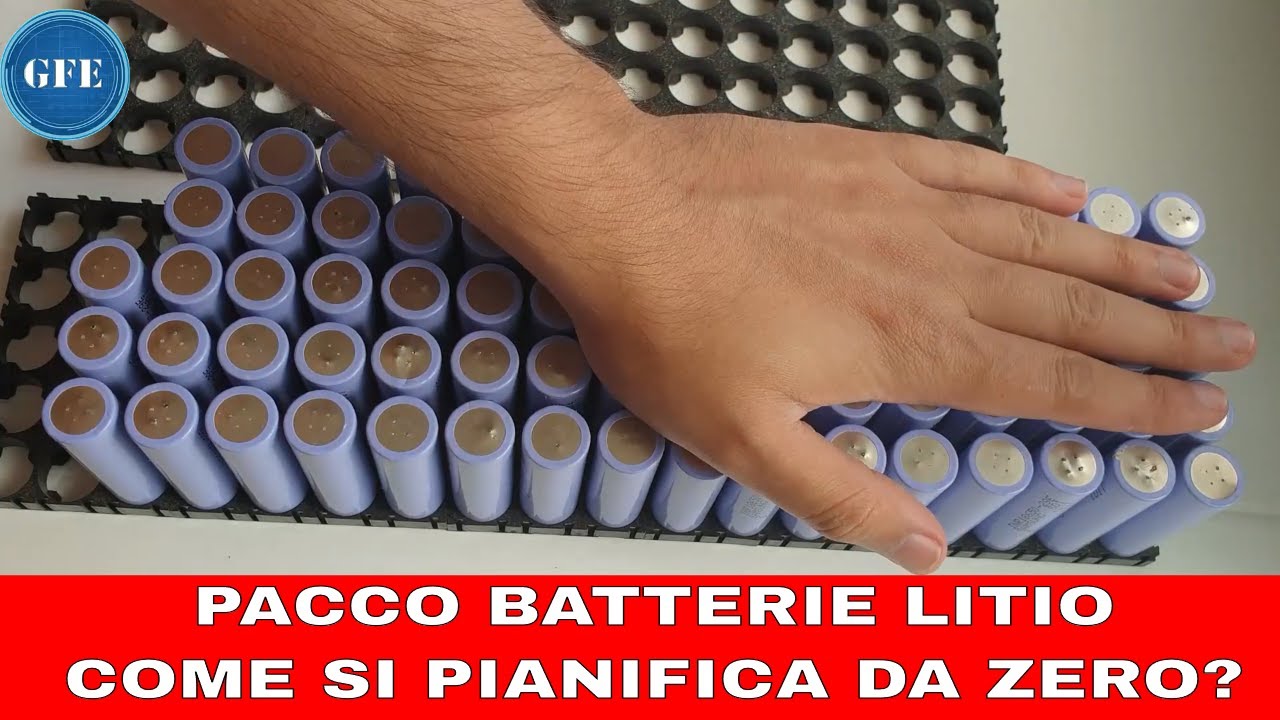 PIANIFICARE LA REALIZZAZIONE DI UNA BATTERIA LITIO - BICI SCOOTER AUTO ELETTRICHE  LIFEPO4 18650