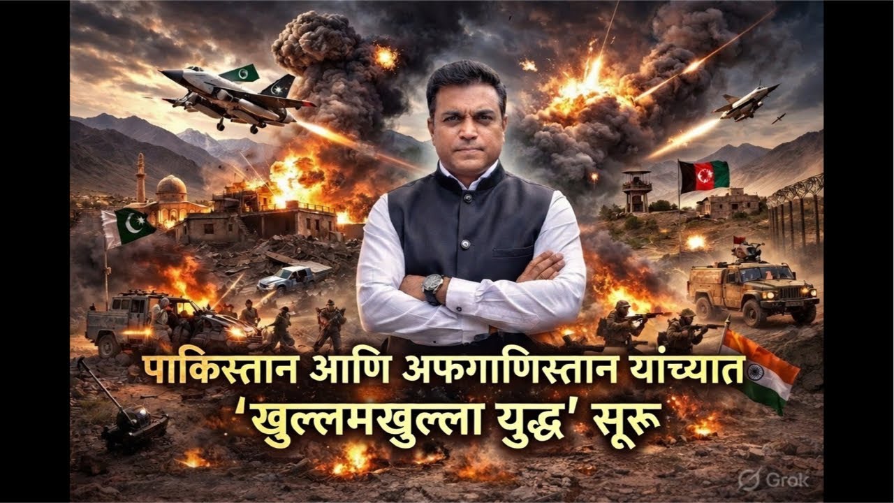 Afganistan चा Pak च्या नूरखान एअरबेसवर हल्ला! ड्युरंड लाइन ओलांडली! Pak चा दावा-400 अफगाण मारले !