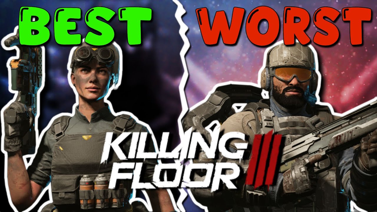 Killing Floor 3 - Ranking Weapons Designs