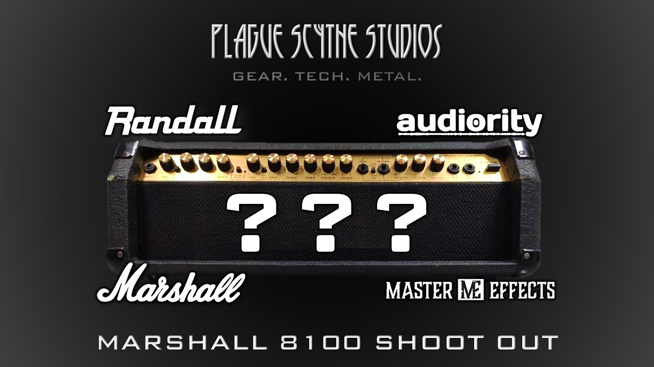 Marshall Valvestate 8100 Blind Shootout - Pedal, Plugin, or Solid State Amp?