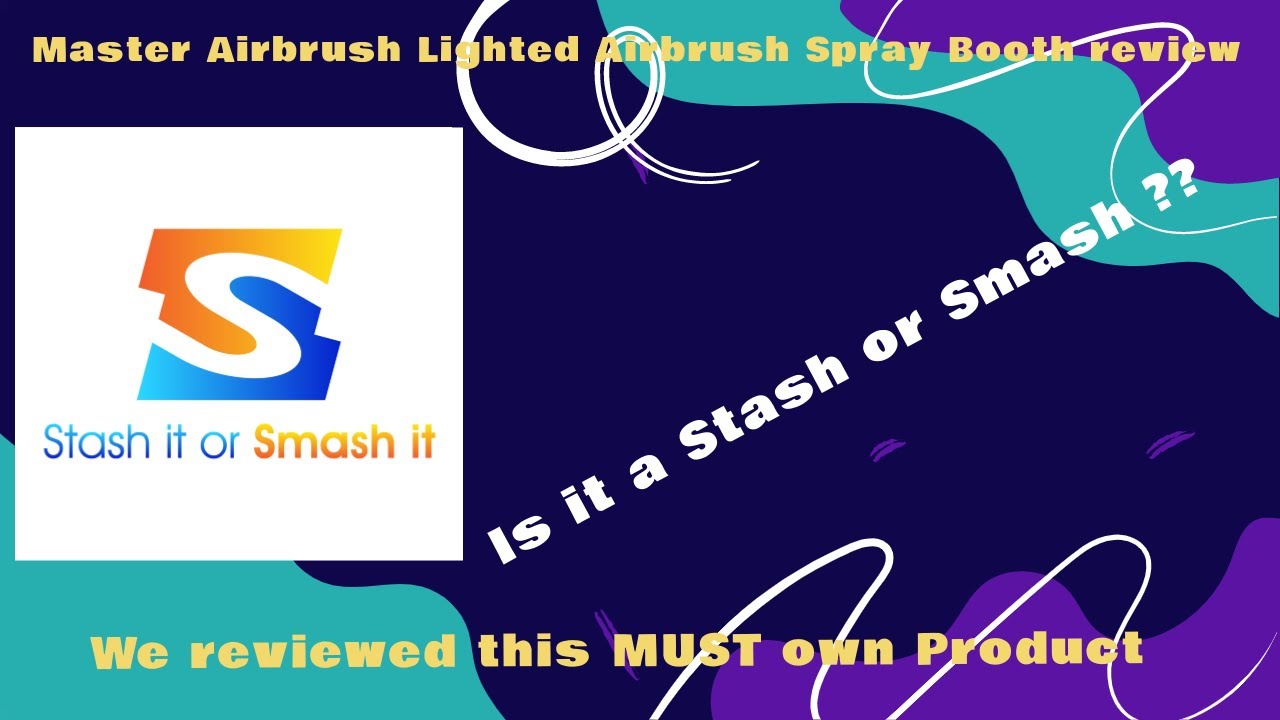 Product review Master Airbrush Brand Lighted Portable Hobby Airbrush Spray Booth with LED Lighting