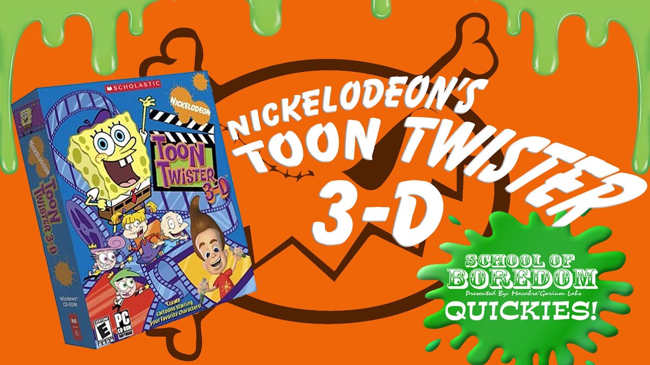 NICKELODEON TOON TWISTER 3-D - 