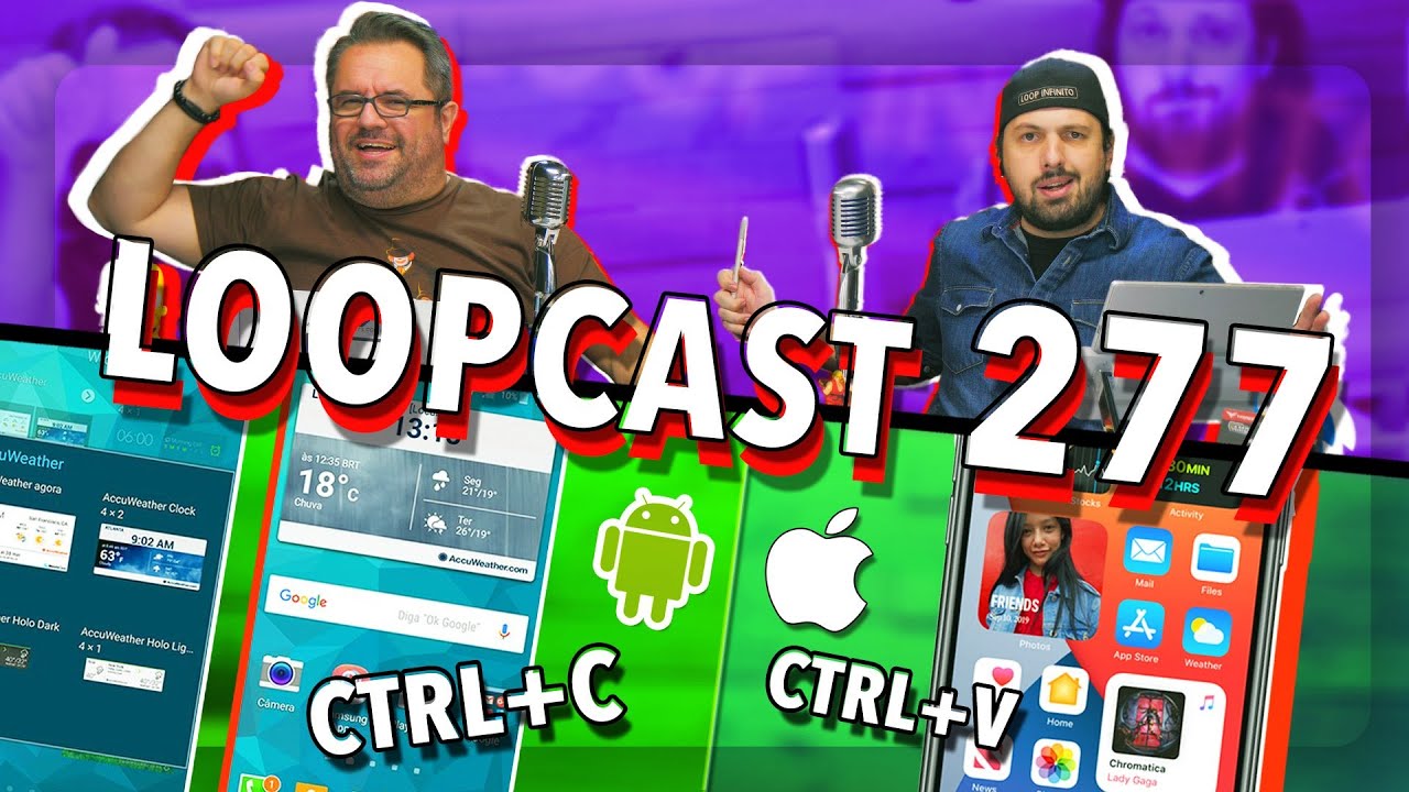 O IOS 14 COPIOU O ANDROID? - Loopcast 277!