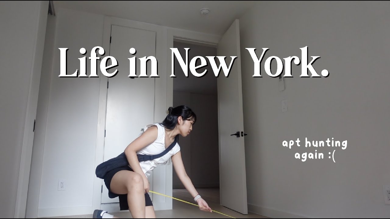 Summer in NYC Vlog | the reality of apt hunting, k-pop cover busking with NEWBEAT