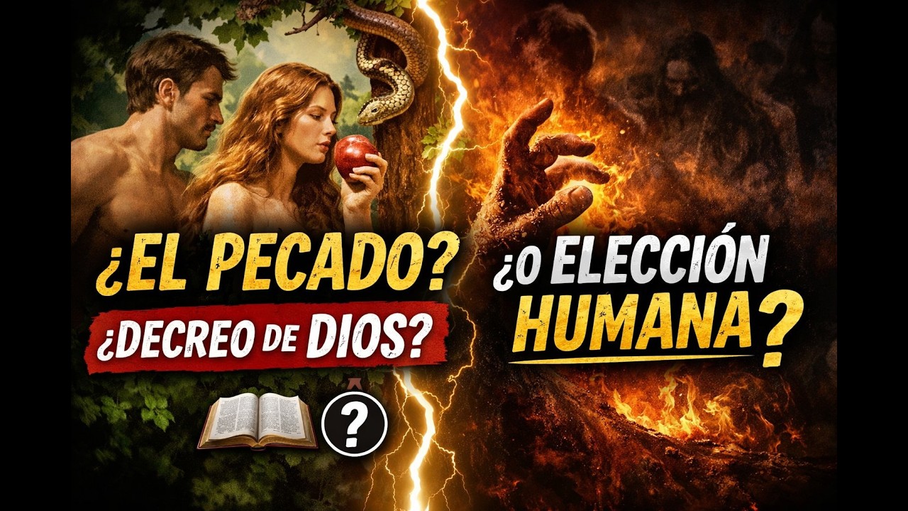 El Origen del Pecado: ¿Dios lo decretó o el hombre es responsable?