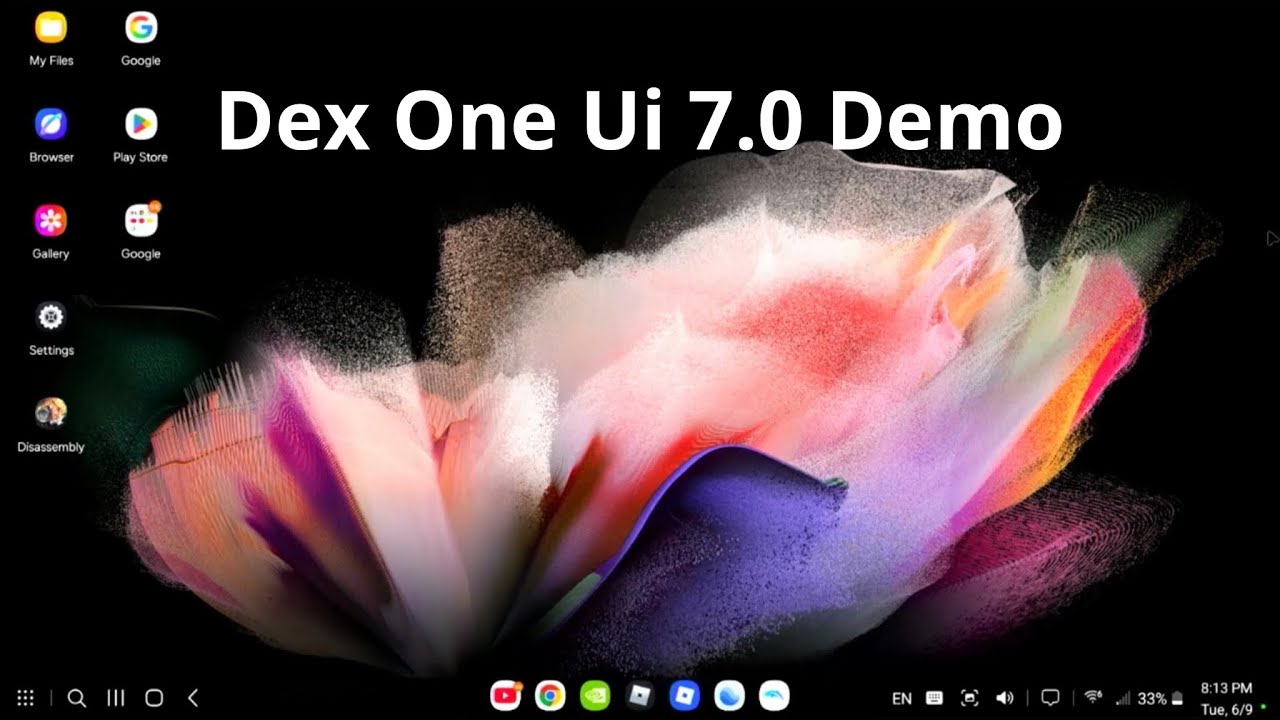 Samsung Dex OneUI 7.0 Demo