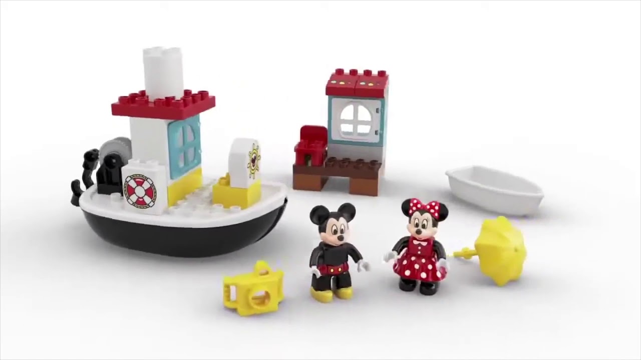 Lego Duplo Barca Lui Mickey 2 5 Ani 28 Piese 10881 SSV AUTO