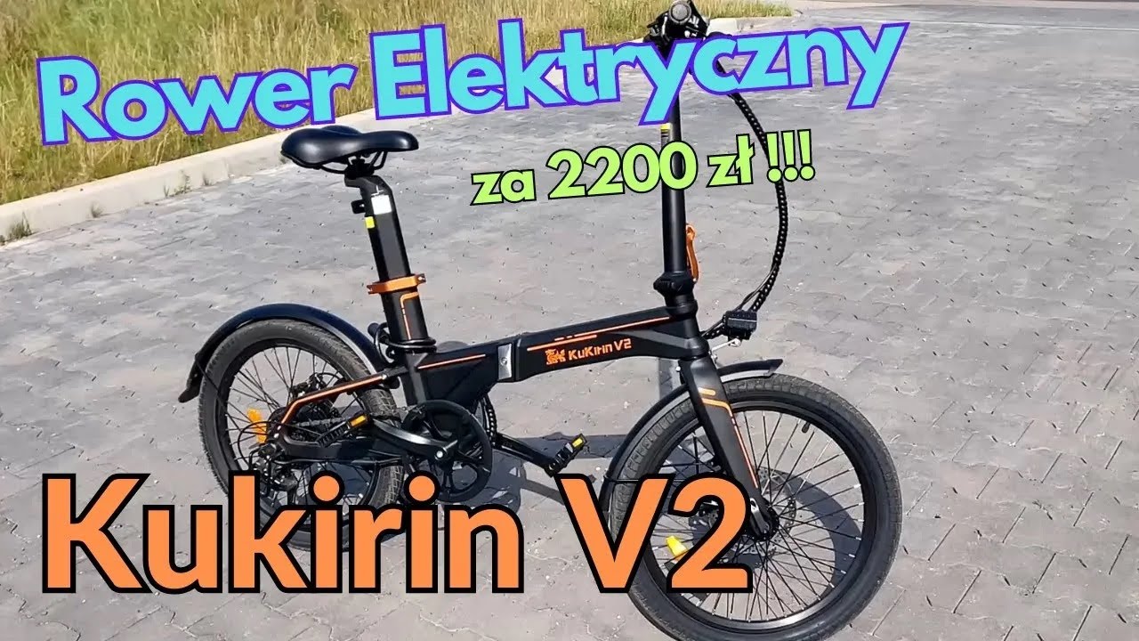 Kukirin V2 - Elektryczny składany rower za 2200 zł
