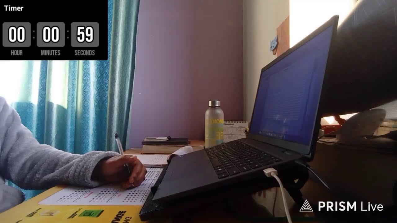 🔴Live Studying ll light rain sound, PRODUCTIVITY 🚨⌛2 hr., 5 min break