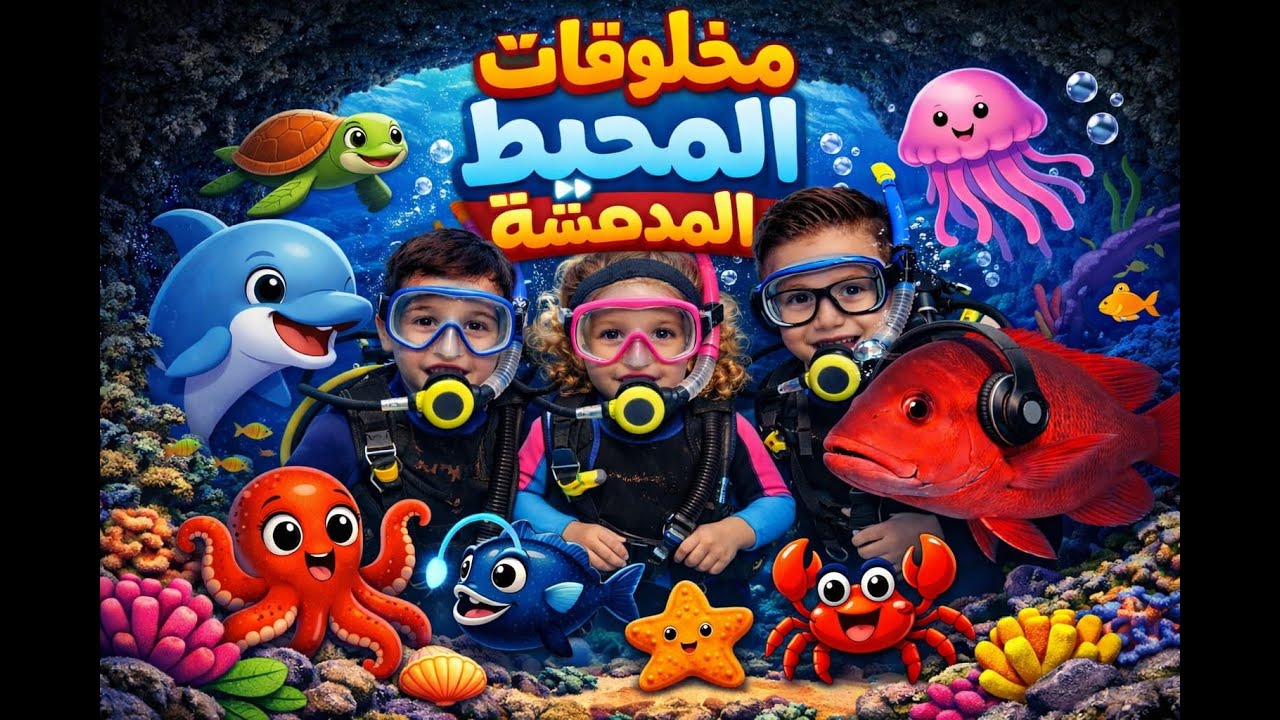 أحدى مخلوقات المحيط المدهشة   هيا لنتعرف عليها