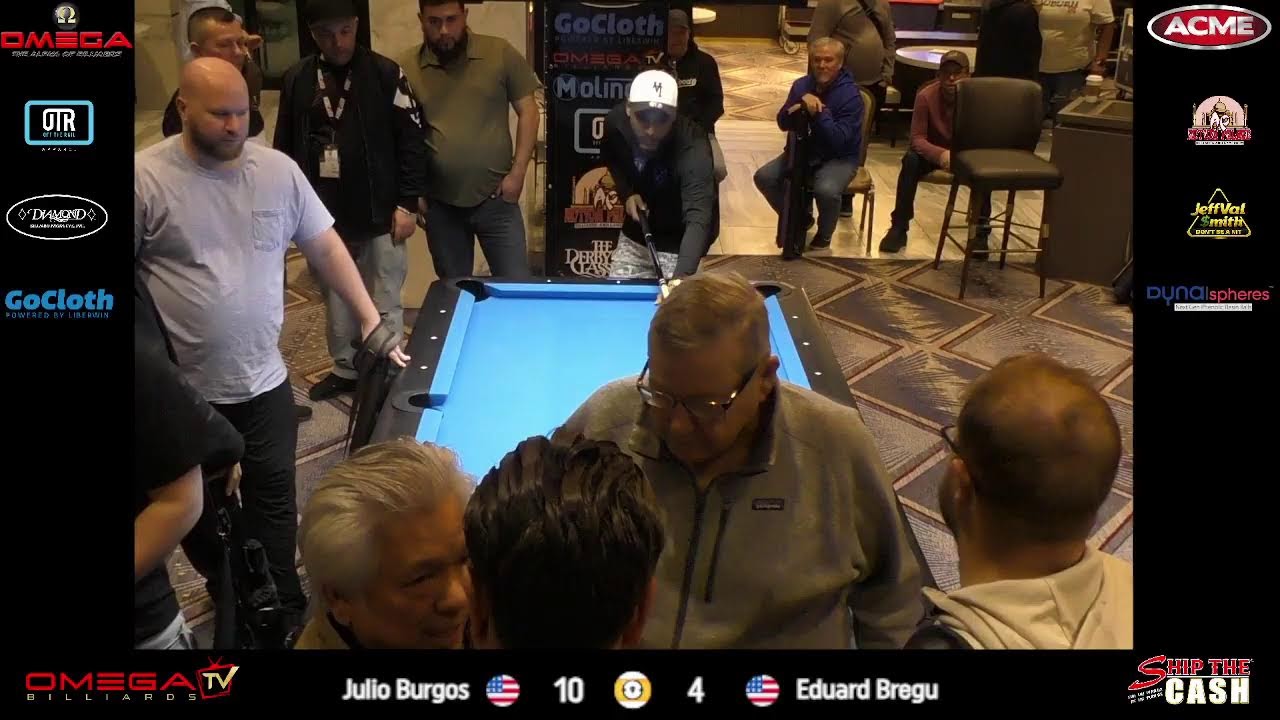 Julio Burgos VS Eduard Bregu- LIVE from the Omega Action Room!