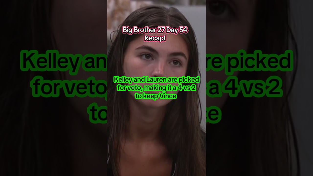 Big Brother 27 Day 54 Recap! Spoilers Ahead 🚨! #bb27