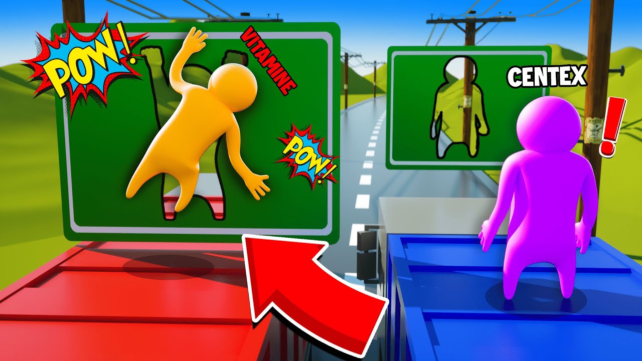 PASS AUF VOR DER RIESEN WAND IN GANG BEASTS!