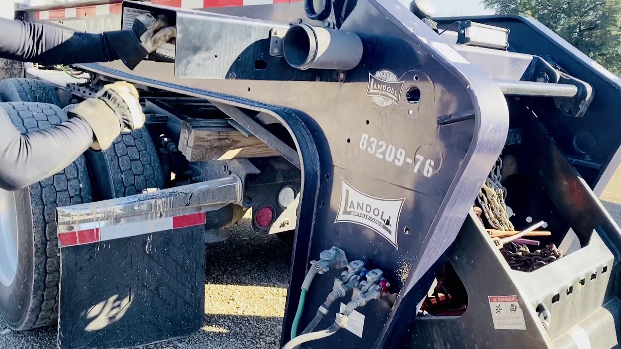 2013 Landoll 855C Lowboy 55 Ton Trailer for sale
