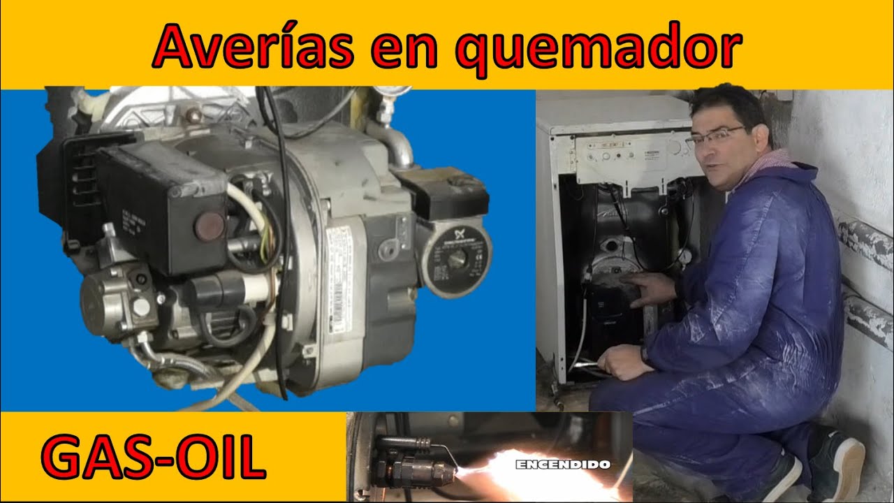 Averías en quemador de gasoil