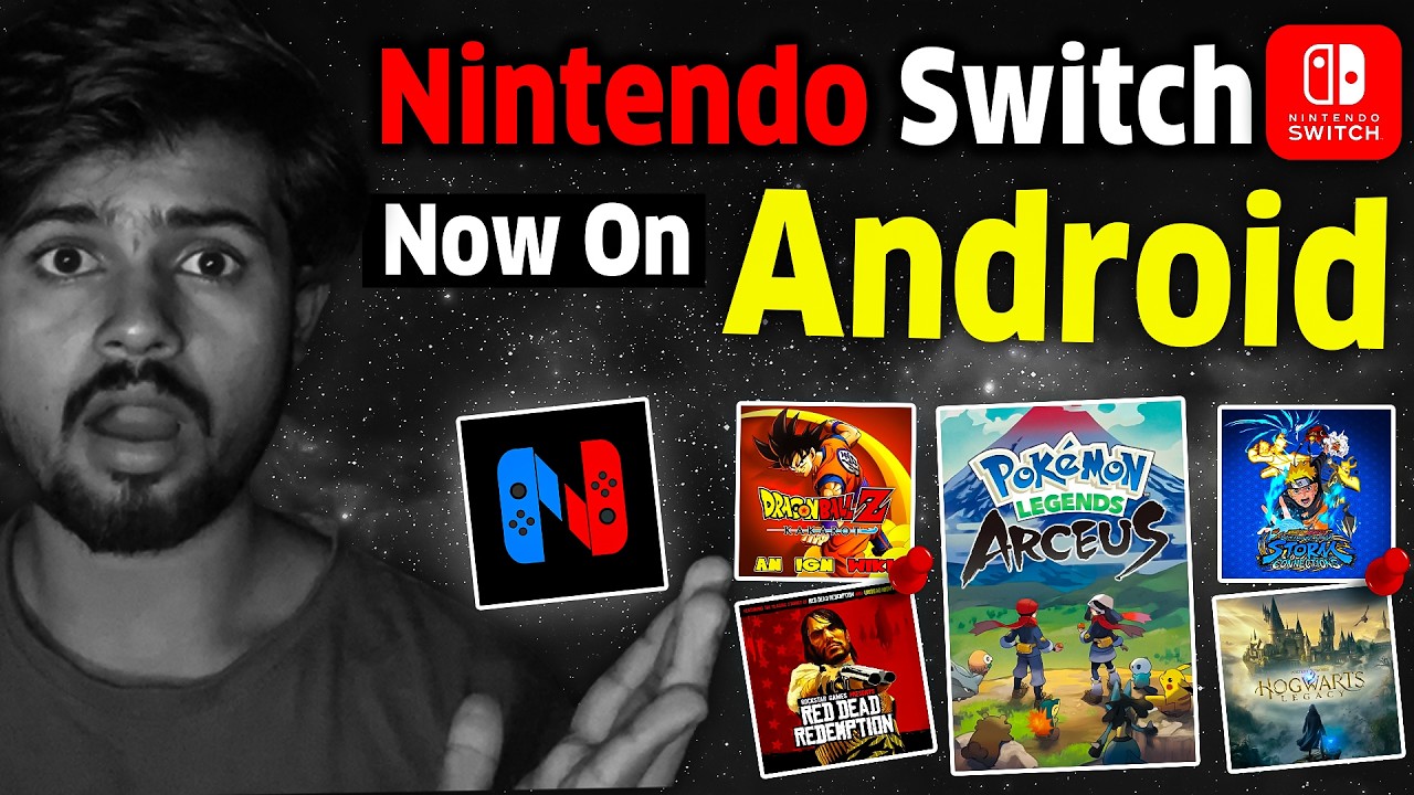 How to Play Nintendo Switch  Games on Android With Nyushu Emulator