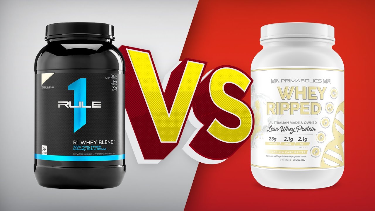 The WAR Of The Wheys! Rule 1 R1 Whey Blend v Primabolics Whey Ripped SUPPWARS