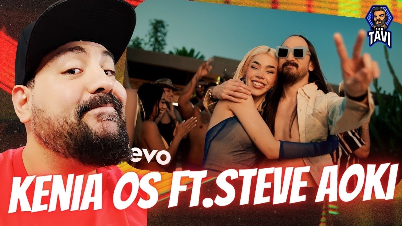 REACCION A Kenia OS, Steve Aoki - Replay (Video Oficial)