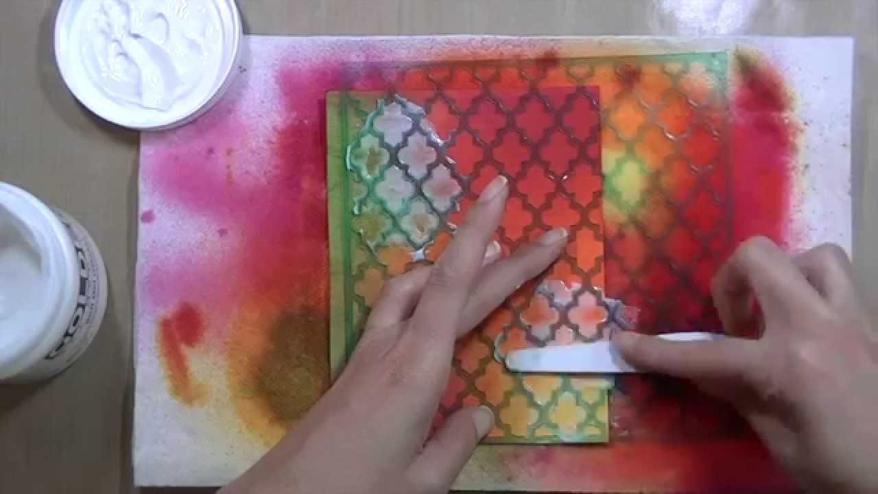 Mixed Media Card Tutorial