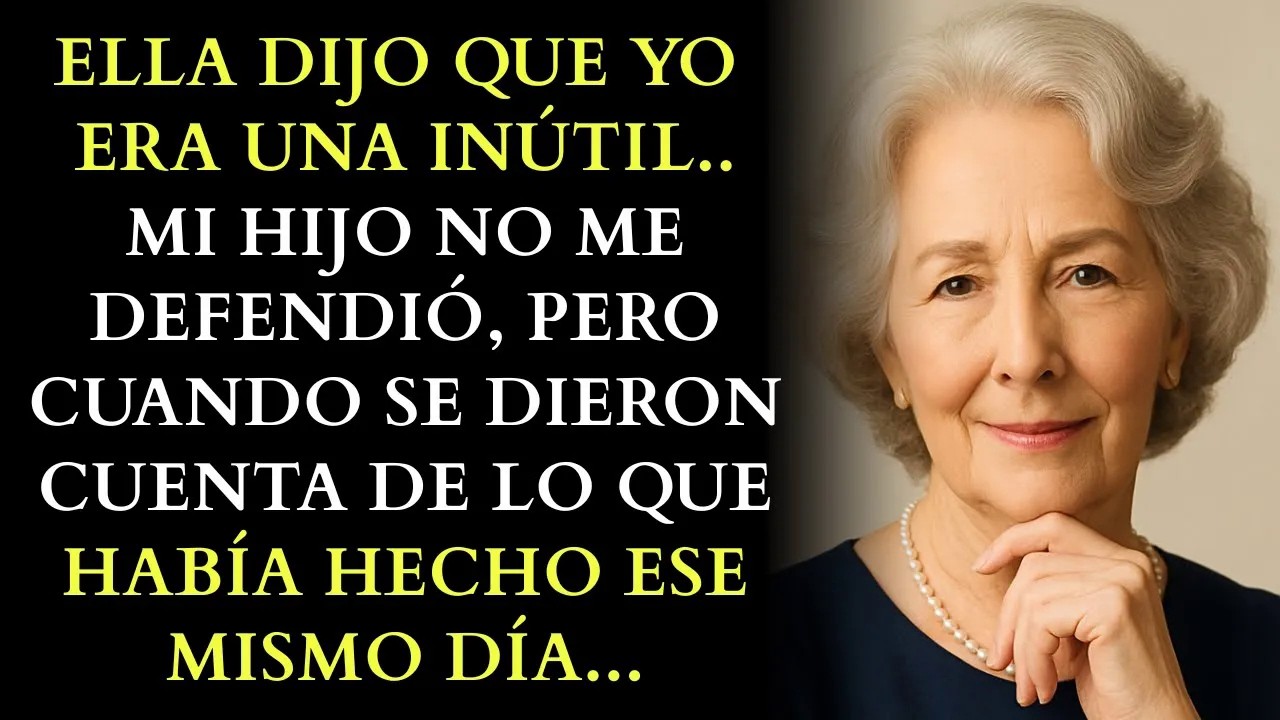 Desaparece de Nuestra Vida!, Gritó Mi Nuera Frente a Todos  Mi Hijo Bajó la Cabeza