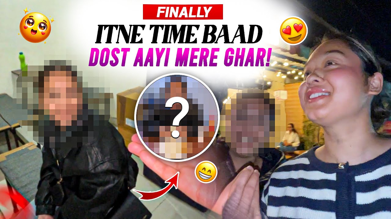 Finally Itne Time Baad Dost Aayi Mere Ghar!🏠 😍 | Alisha Thapa
