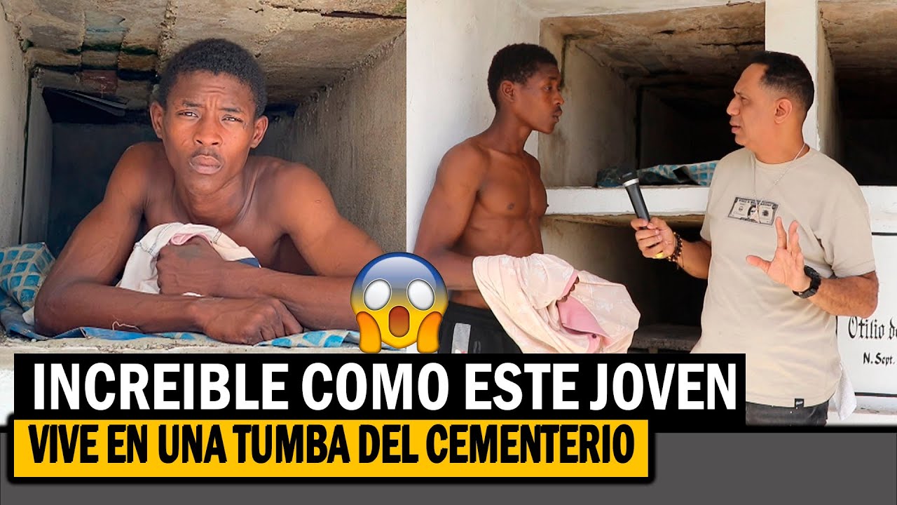 VIVE EN UNA TUMBA DEL CEMENTERIO MIRA TODO LO QUE VIMOS