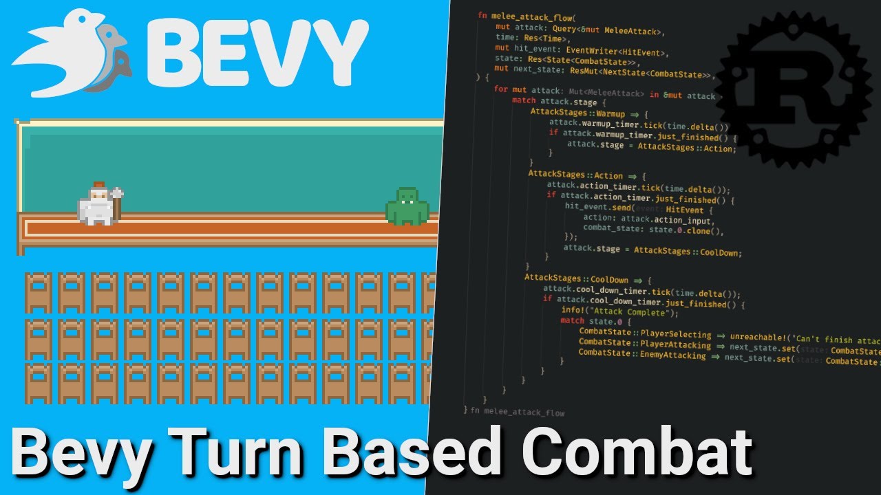Turn Based Combat in Bevy (0.10 Devlog 1)