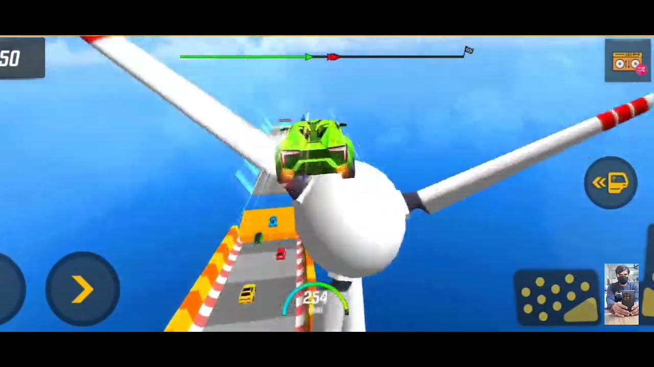 Ramp Car Racing..... Impossible car stunt 