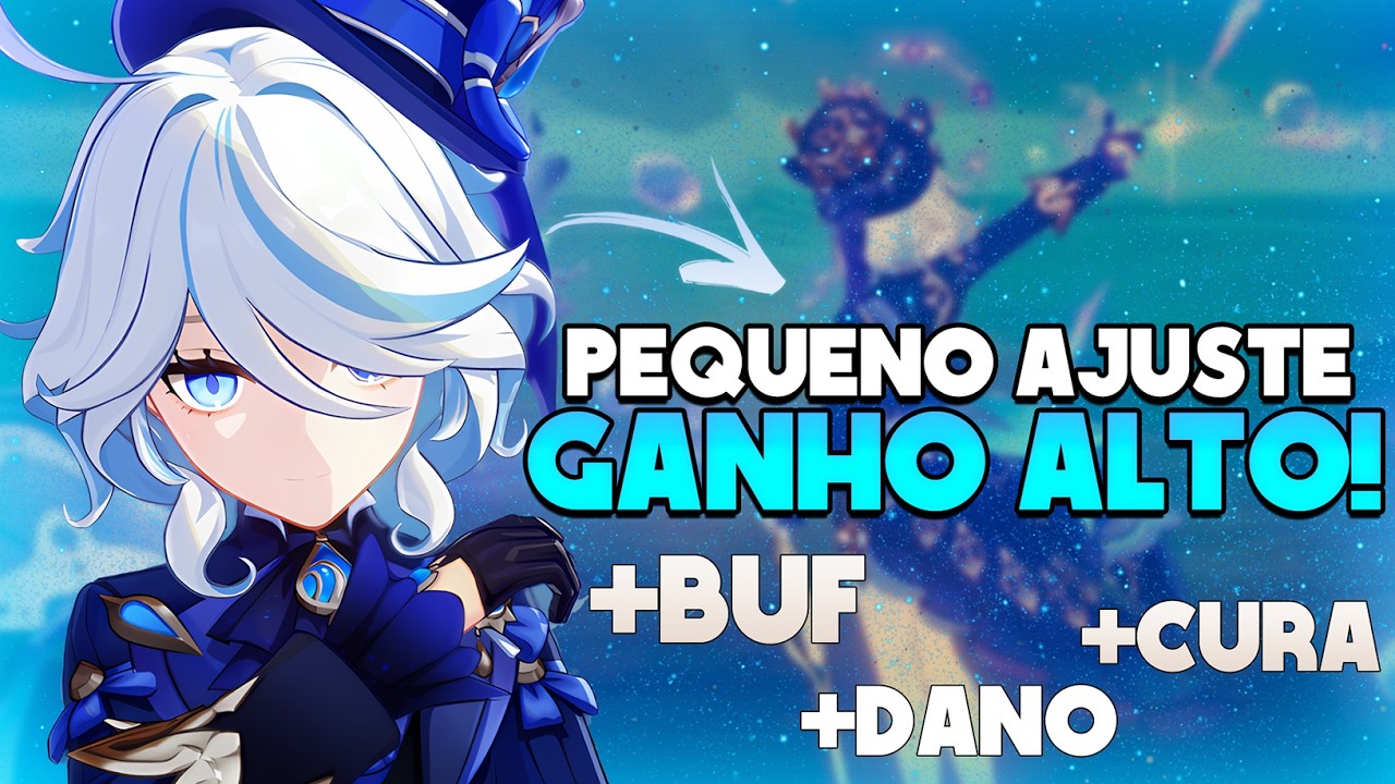 FURINA Continua Um MONSTRO! A Build ATUALIZADA Que NUNCA Sai do Meta! Genshin impact