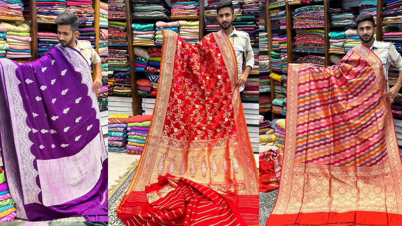 The Ultimate Destination for Pure Silk Sarees: BhavyaBanarasi, Chanderi, Matka, Kora Banarasi, Silk