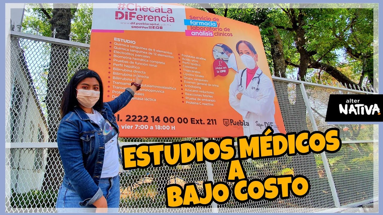 Laboratorios químicos del Sistema Municipal DIF de Puebla; opción barata y de calidad