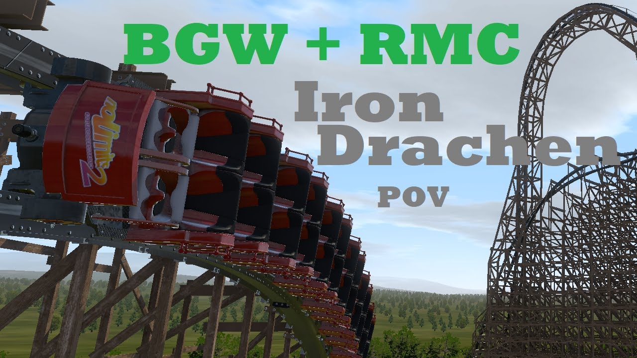 Busch Gardens Williamsburg RMC Hybrid Hyper Coaster Concept POV