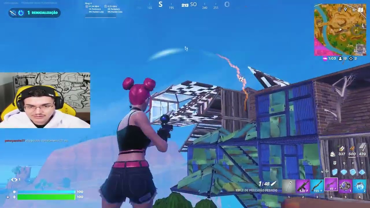 LOUD CAIOX IS THE FUNNIEST IN BRAZILIAN FORTNITE