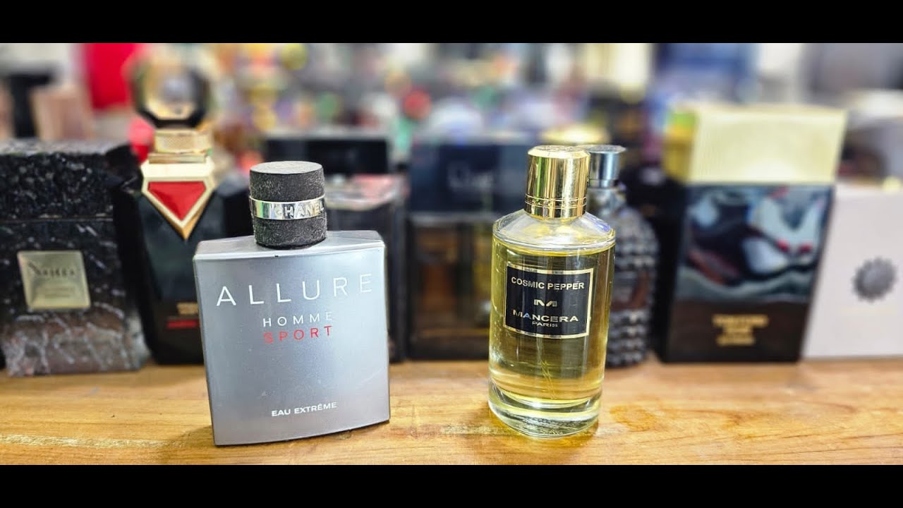 Chanel Allure Eau Extreme против Mancera Cosmic Pepper