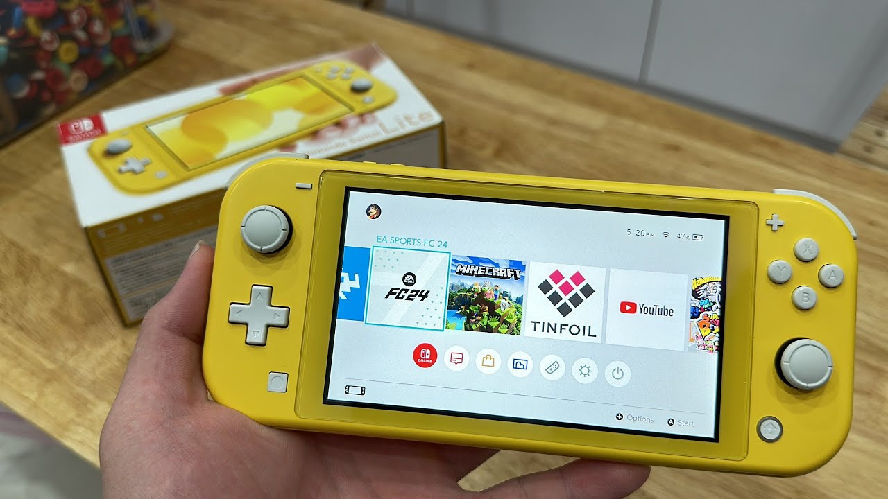 Nintendo Switch Lite hack: Hướng dẫn sử dụng và Những điều cần lưu ý cho người mới sử dụng lần đầu
