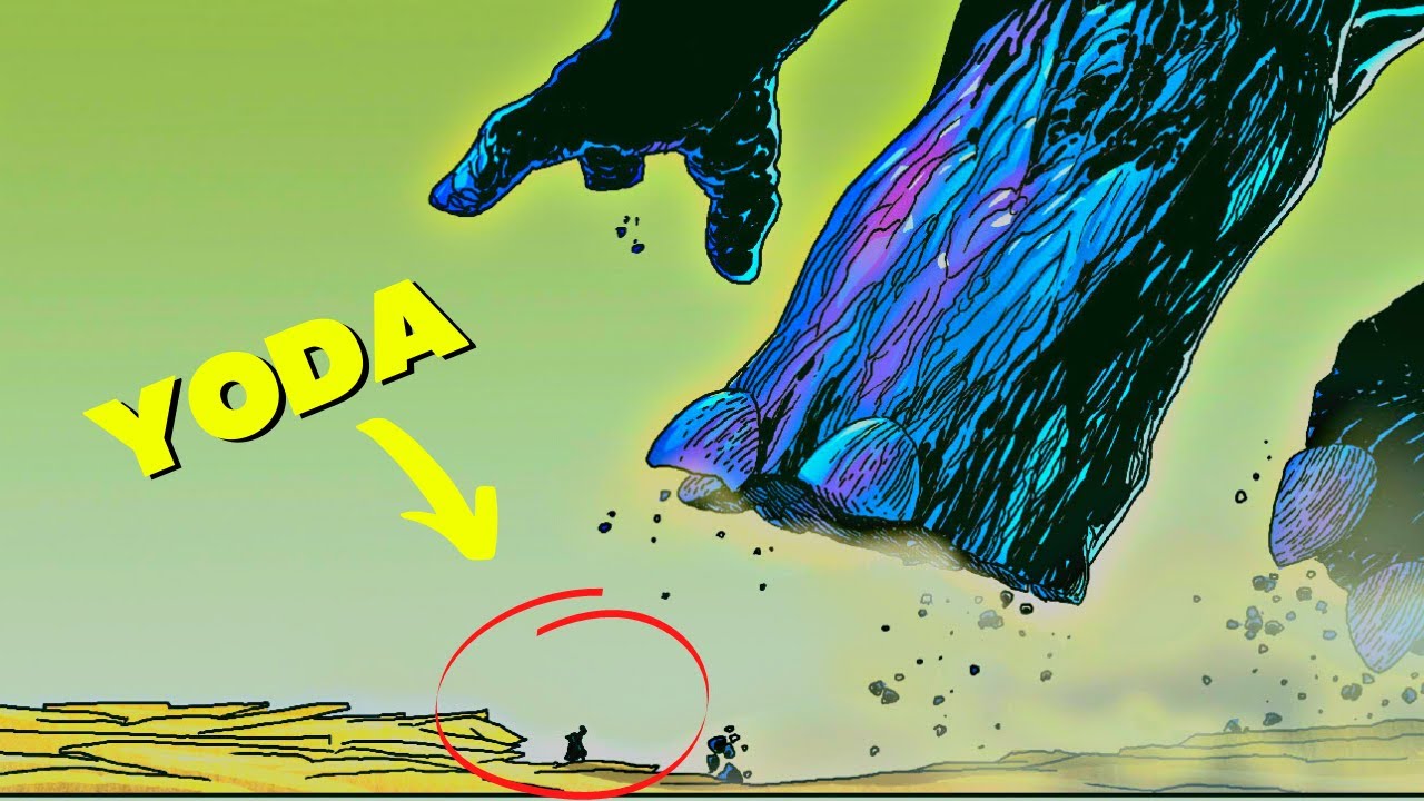 How Yoda DEFEATED A 1,000+ Meter Dark Side User - Star Wars Canon Explained