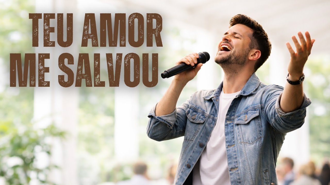 Canção para quem reconhece que o amor de Jesus nos Salvou | TEU AMOR ME SALVOU 🎶