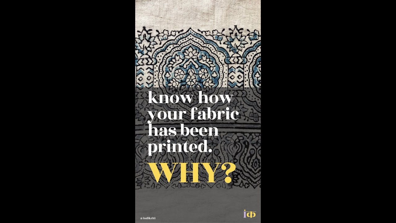 Types of printing | Handblock printing | Screen printing | Digital Printing | Printing affects price