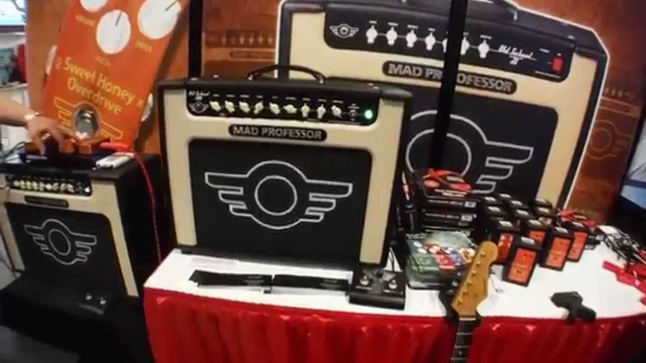 SUMMER NAMM 2015 - MAD PROFESSOR AMPLIFICATION - Super Cool Amps & Pedals!