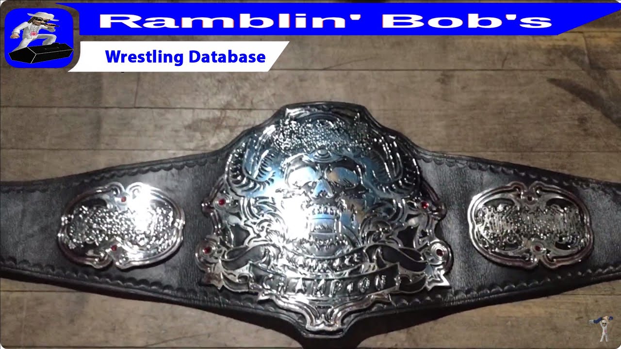 RPW (Ruthless Pro Wrestling) Kamikaze Championship Belt (INDY) (OFFICIAL)