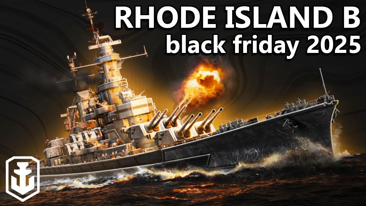Rhode Island Returns For Black Friday! (World of Warships)
